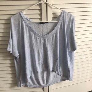 Brandy Melville blue tee shirt